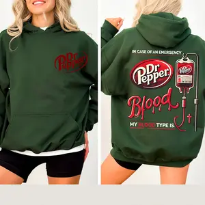 Dr Pepper Est 1885 Hoodie – Vintage Soda Lover Graphic Pullover, Cozy Streetwear Gift | Made in USA