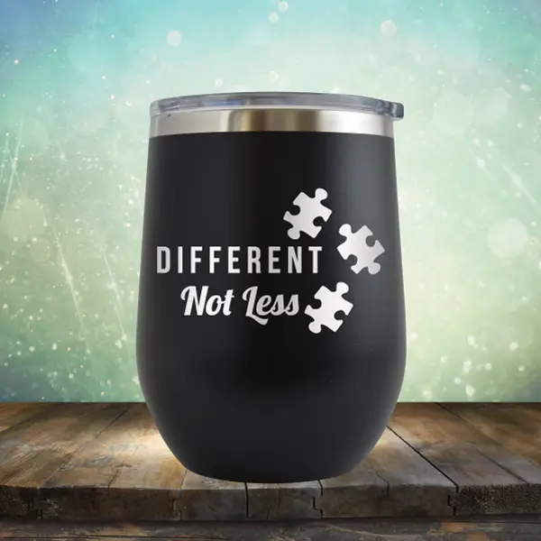 Different Not Less - Stemless Wine Cup