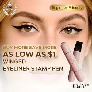 Winged Eyeliner Makeup Tool Beauty Tool – For makeup novice, makeup beginner, easy for puffy eyes, hoodie eyesbeauty gadget, One-Press Perfect Wings, Waterproof & Beginner-Friendly, Natural Look, Long-Lasting,  Lipliner,  Cosmetic