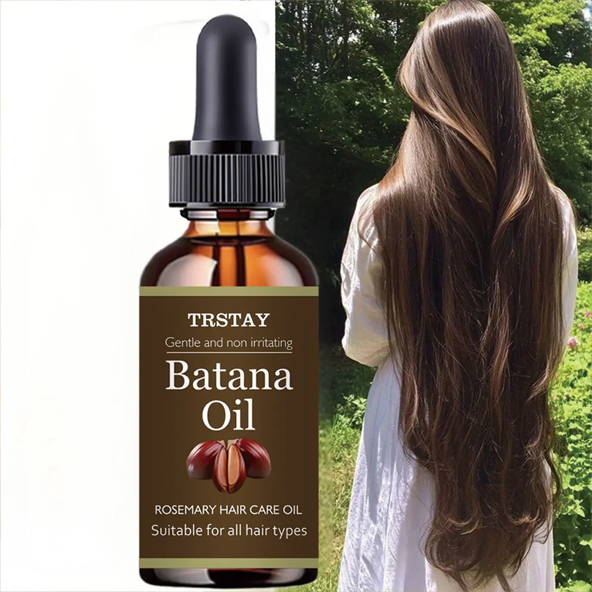 Natural Battanal Hair Oil, Hair Care Products, 5g-100g, Gentle formula & improves hair smoothness, Soft Silky Hair, Nourishing Hair, Natural Haircare, Christmas gift, Suitable for at-home hair spas, holiday parties, Nourishing Hair Treatment