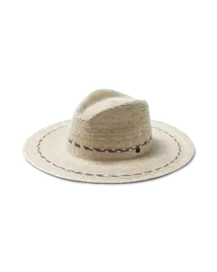 Hermosa Fedora Straw Hat in Natural