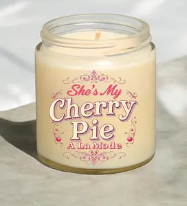She's My Cherry Pie A la Mode Candle-Every Candle Comes with a Treasure Inside