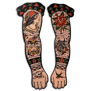 Tattooed Arms Metal Sign
