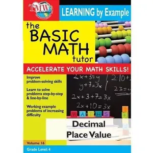 Basic Math Tutor Decimal Place Value  [DVD Video Disc]