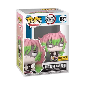 Funko Pop! Demon Slayer - Mitsuri Kanroji (Battle Damaged) #1857 Exclusive (Sticker may vary) Collectible Pop Vinyl Figure
