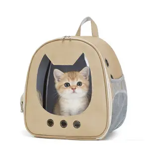Cat Backpack, Cat Cage, Transparent Bag, Large Space, Comfortable and Breathable, Can Carry 5kg Cats