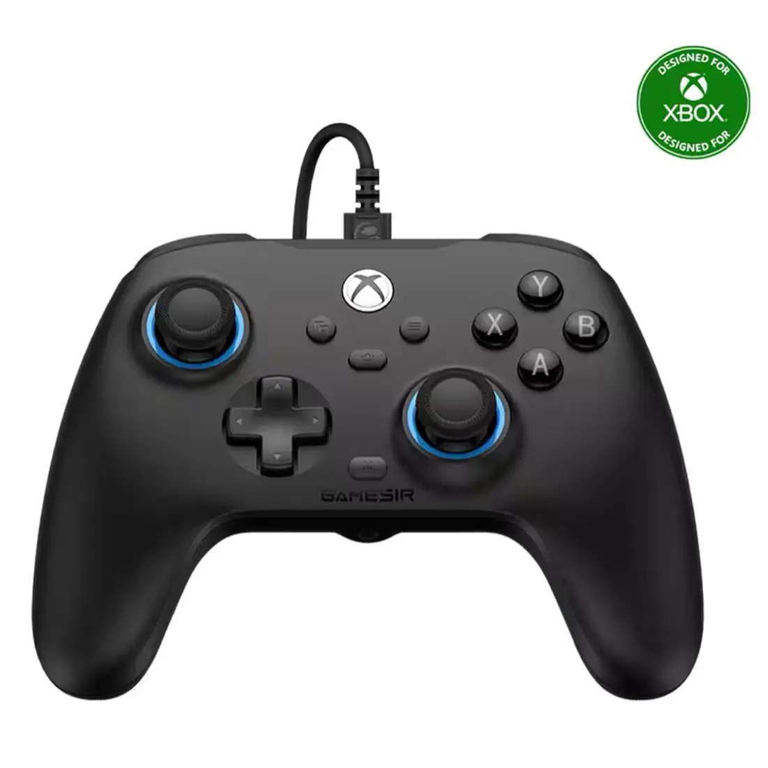 GameSir T7 Wired Xbox/PC Controller with Hall Effect Joysticks & Triggers 4 Rumble Motors Ergonomic Grip 3.5mm Headphone Jack Console Headset