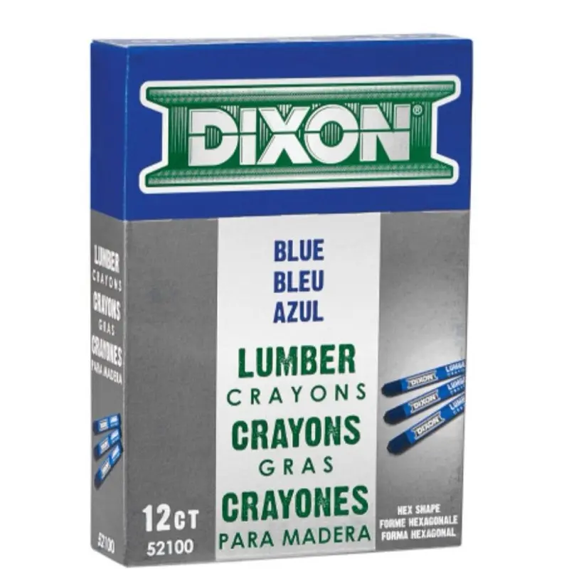 Blue Dixon Industrial Lumber Crayons Blue Dixon Industrial Lumber Crayons