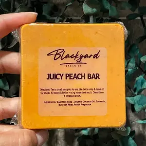 Juicy Peach Natural Soap Bar