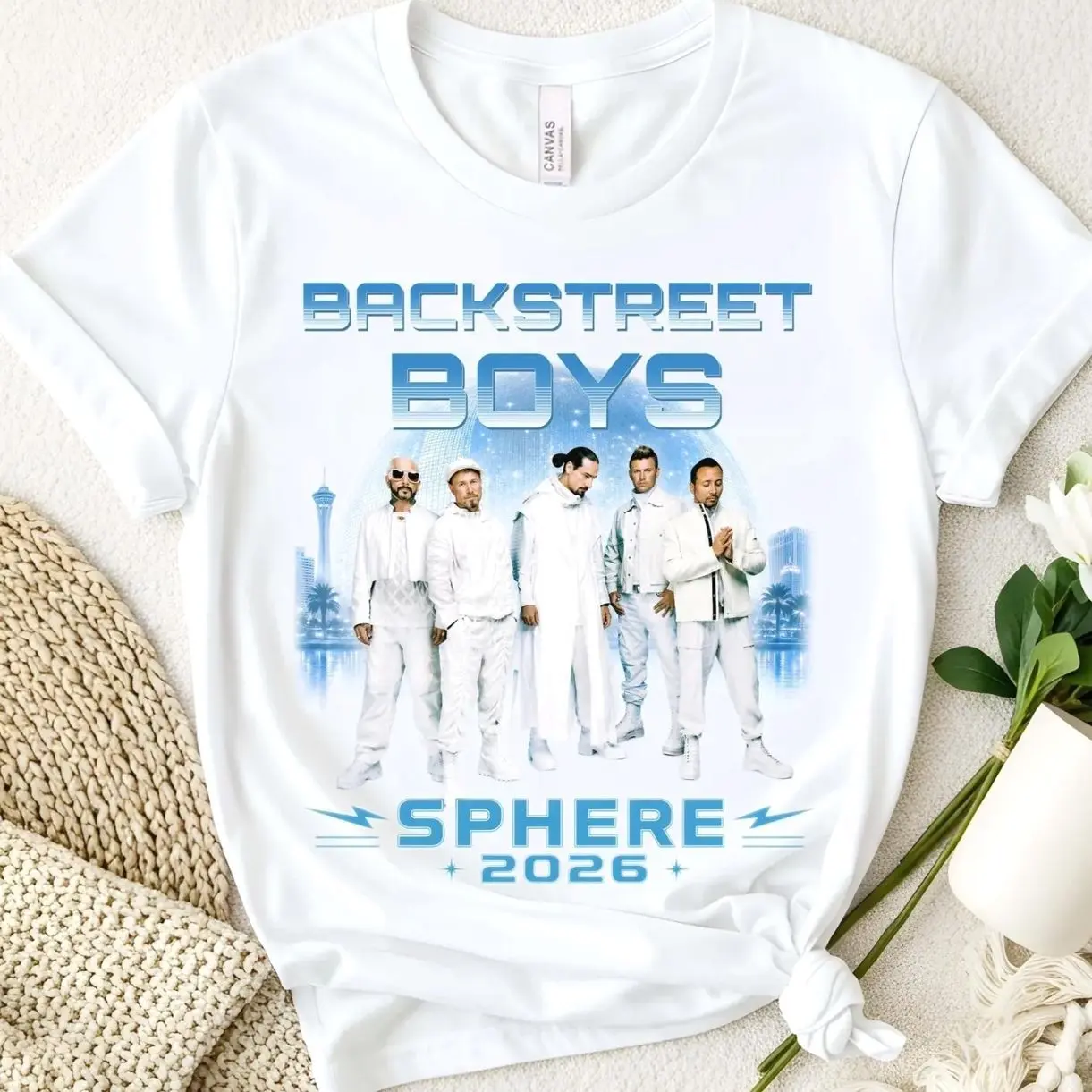 Backstreet Boys Millennium Shirt Vegas Trip 2026 Las Vegas Sphere Concert Tee BSB Reunion Tour Vegas Sphere Girls Trip EQVLS
