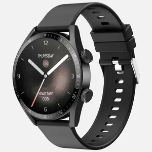 Wearable Silicone Smartwatch - Android Compatible, Dual OS Support, Bluetooth Calls, Hands-Free Device, DIY Watch Faces, Music Control, Weather Forecast, Distance Tracker, Wireless Sync for Office, Gym Use