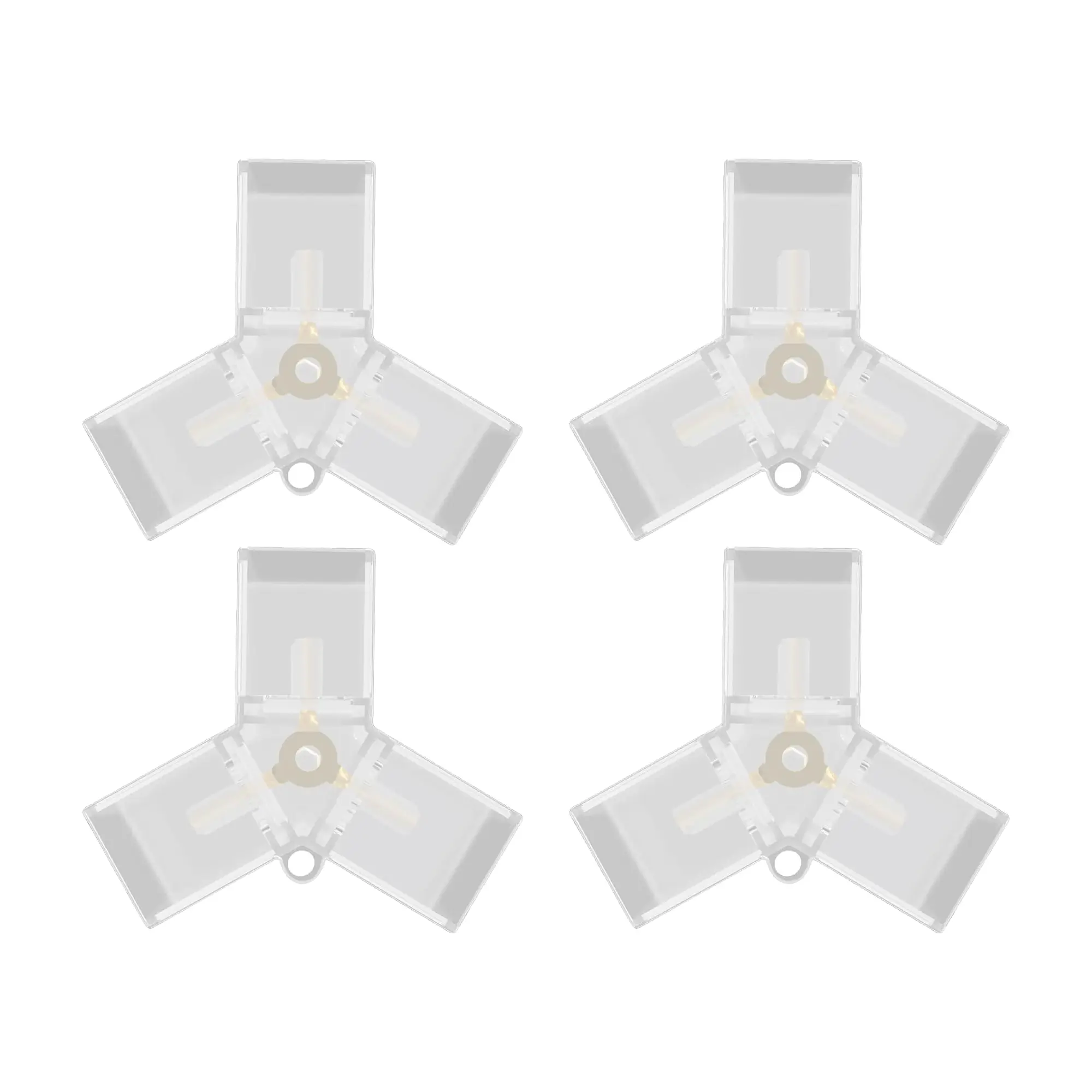 120° Y Connector 4 Pack