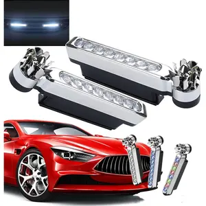 1 pair new wind powered heat generating LED lights, LED daytime running lights for wind powered vehicles, lights that do not require an external power source, suitable for cars, motorcycles, and bicycles