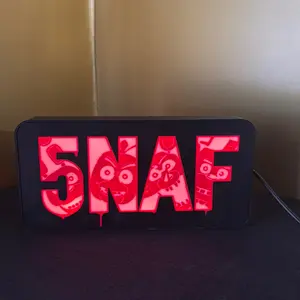 5 Nights At Freddy’s Lightbox RGB W/ Remote