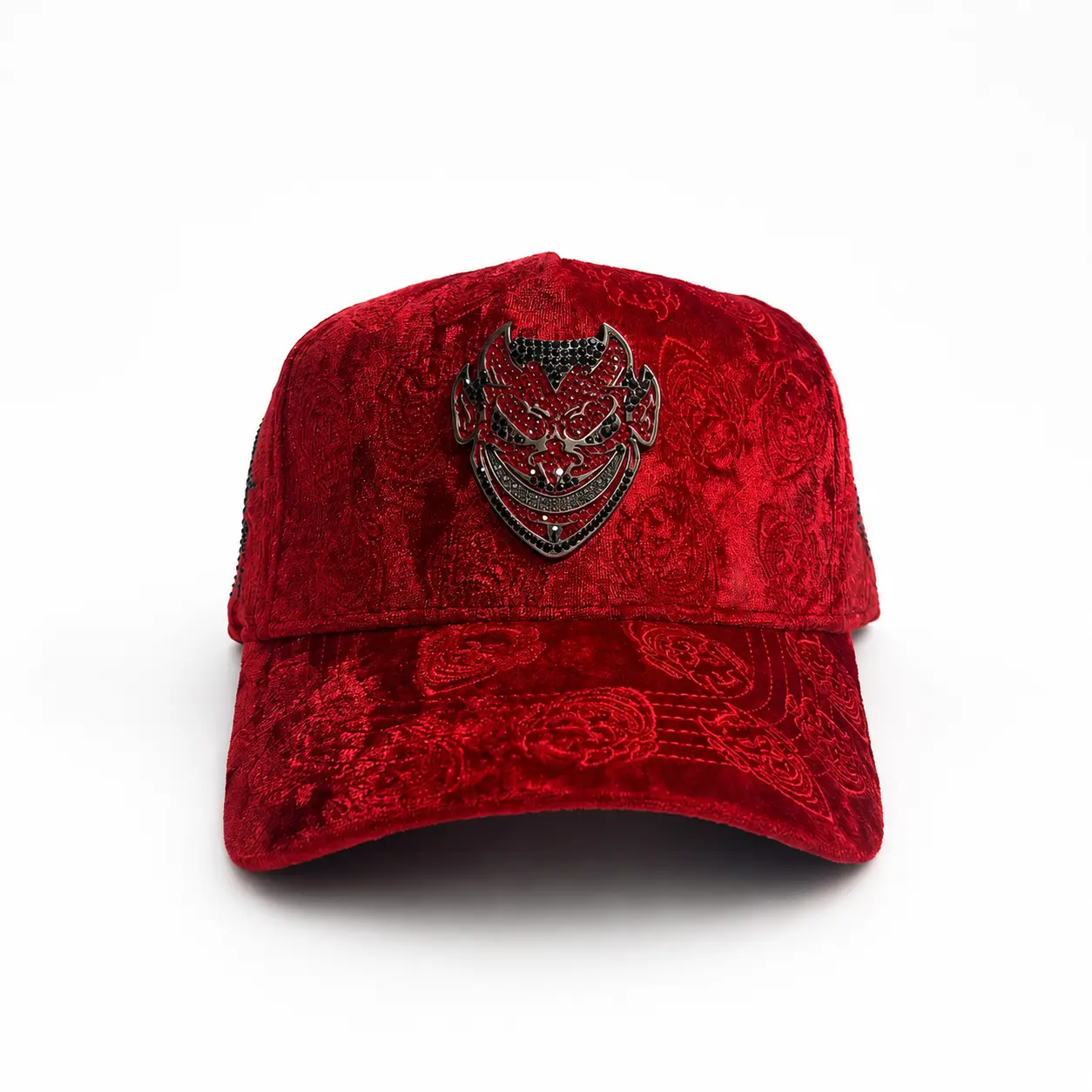 Chucky Hats "Lucifer" - Red Snapback - Premium Streetwear Baseball Cap for Men & Women, Adjustable