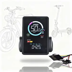 Sm 7pin Waterproof Interface M7c-2 LCD Display, Compatible with 18v-60v Voltage, Durable and Clear, Ideal for Electric Bicycles and Scooters