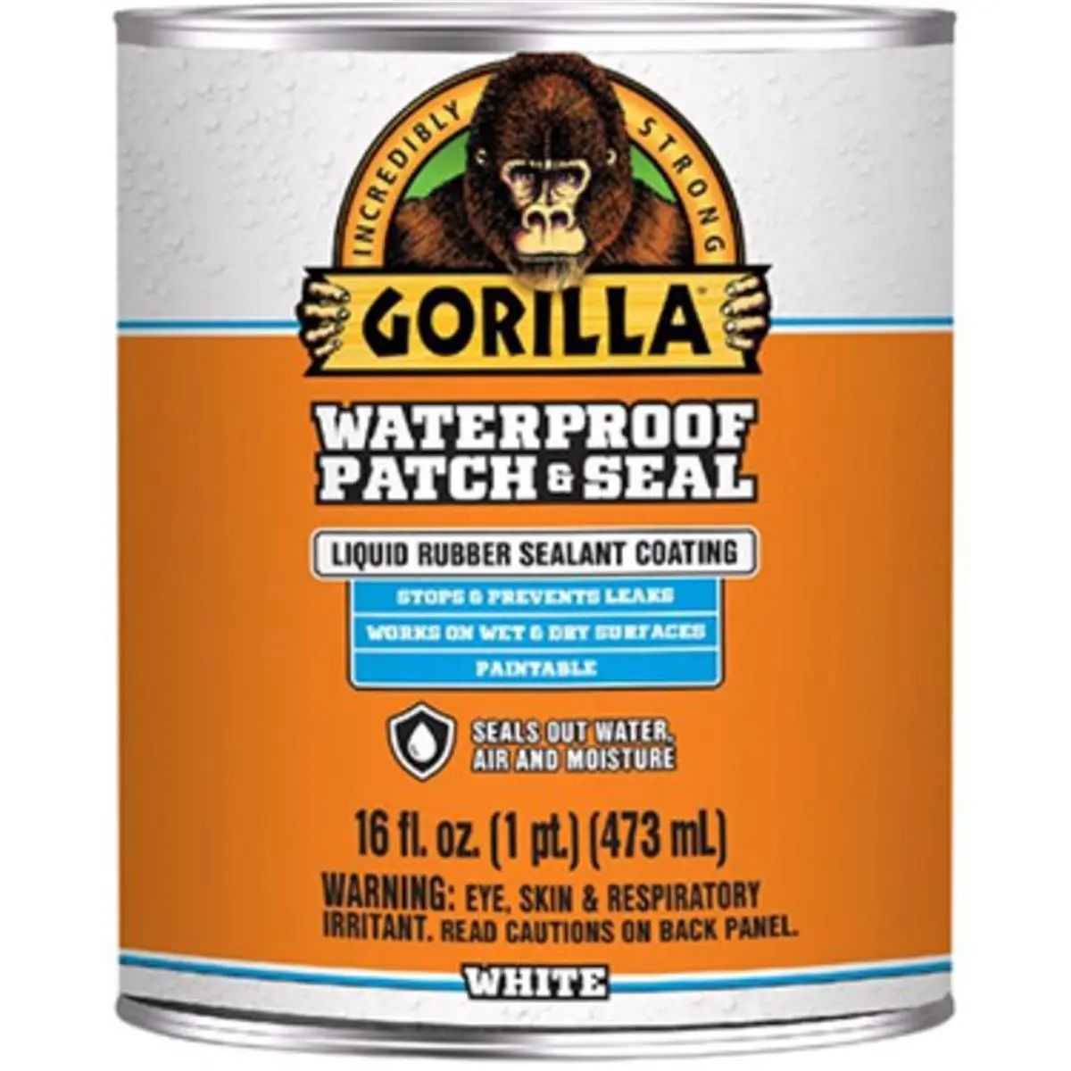 212 MAIN Gorilla Glue 32 oz Waterproof Patch & Seal, White, Paintable Surface