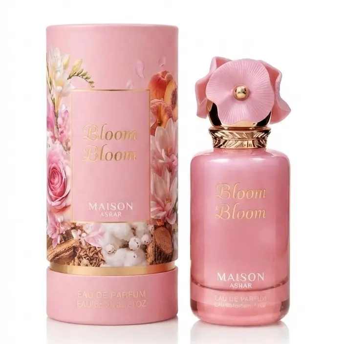 Maison Asrar Bloom Bloom Eau de Parfum 100ml | Luxury Floral Fruity Women's Perfume Long Lasting
