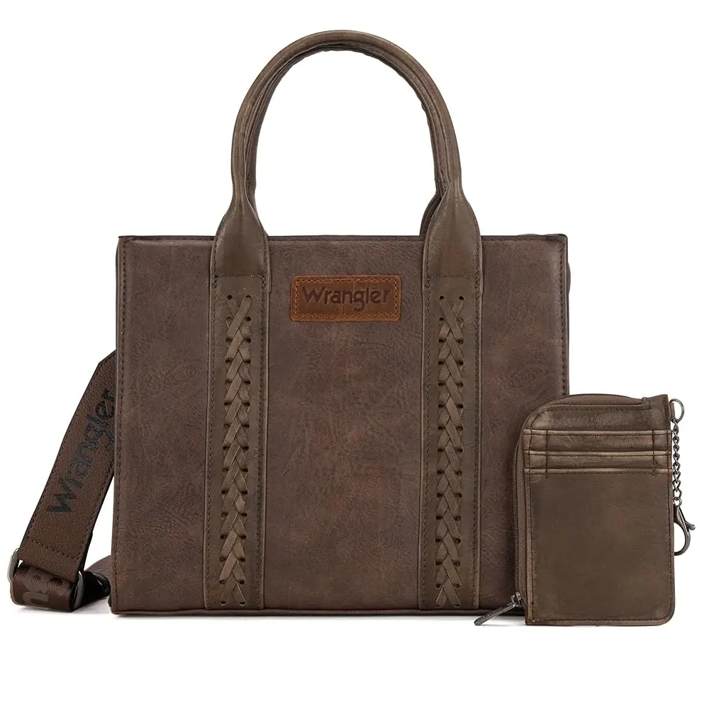Wrangler Tote Bag Medium Purse Womens Handbags and Purses with Credit Womens Card Holder Wallet