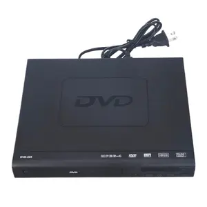 Home DVD Player / DVD/CD Disc Player — Digital Multimedia Player with AV Output and Remote Control