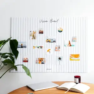 Lamare Vision Board for Wall - Aesthetic Felt Collage Board