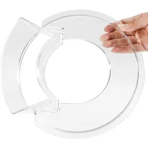 Pouring Shield for - Splash Guard with Removable Pouring Chute for  5.5-7 Quart Bowl-Lift Stand Mixer