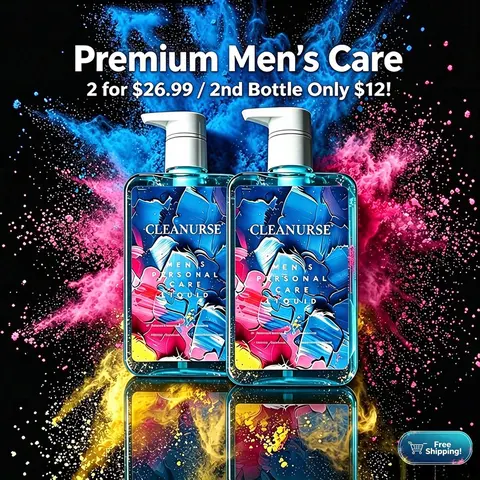 Men's Intimate Wash for Unmatched Freshness I pH-Balanced & Plant-Based Formula for Men's Intimate Hygiene I Eliminates Odors &Enhances Attraction