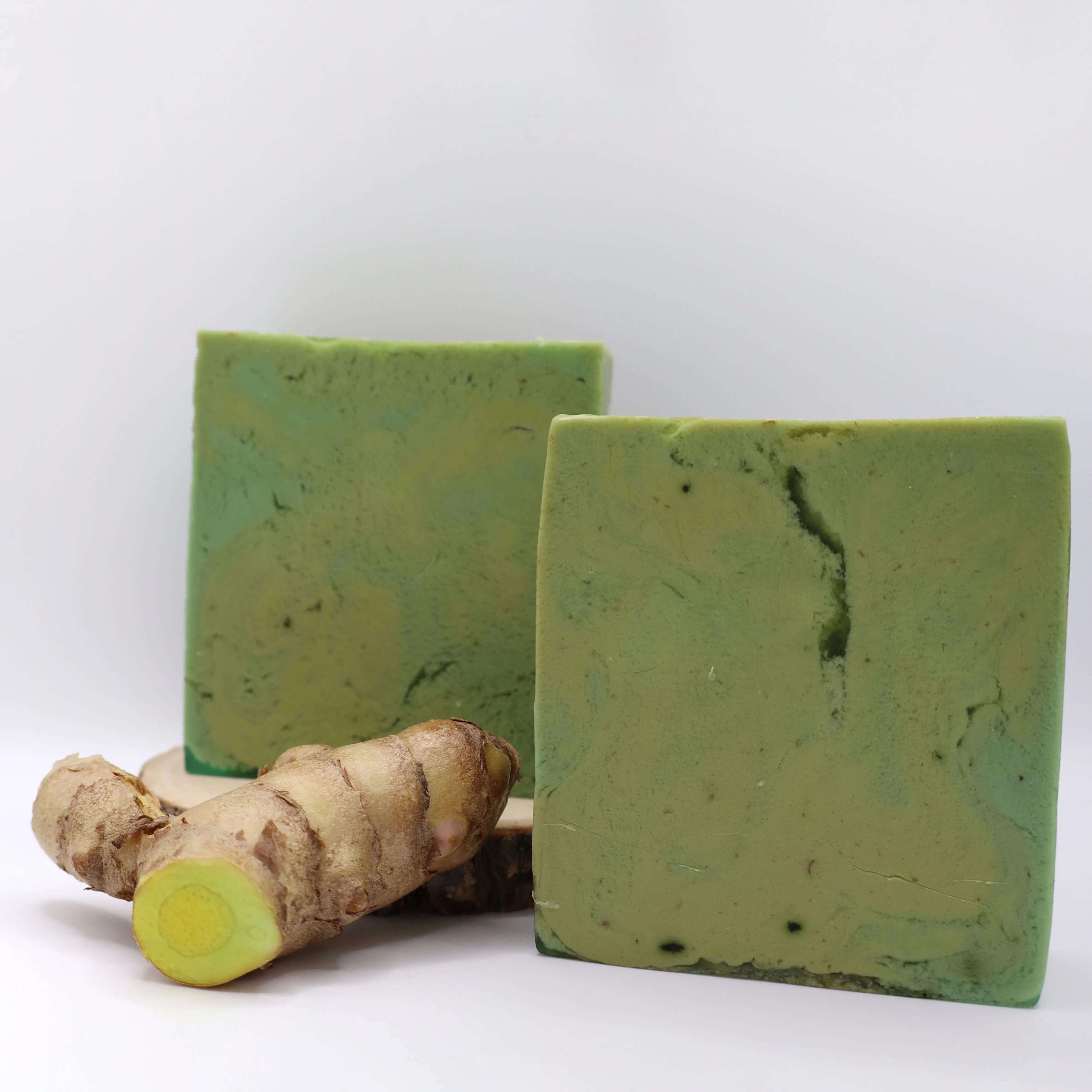 Green Turmeric & Matcha Soap Bar-  curcuma aeruginosa