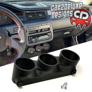 Triple gauge pod mount for 1992-1995 Civic EG lower factory bolt on