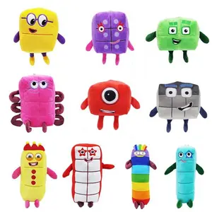 Doll Numberblocks digital building block plush toy early childhood doll cute