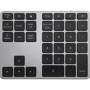 Number Pad for Laptop - Slim  Design - Rechargeable  Numeric Keypad - 35 Key Numpad Keyboard for Data Entry - for , MacBook Pro/Air, iPad, , iOS, PC, Android