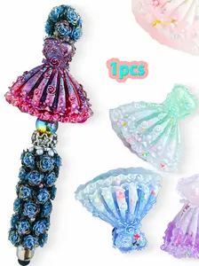 1pcs New Creative Lace Skirt Ornament, DIY Gift for Handmade Jewelry, Phone Chain, Keychain, Keychain Pendant, Indoor Decor, Car Hanging, Bling Bling Keychains