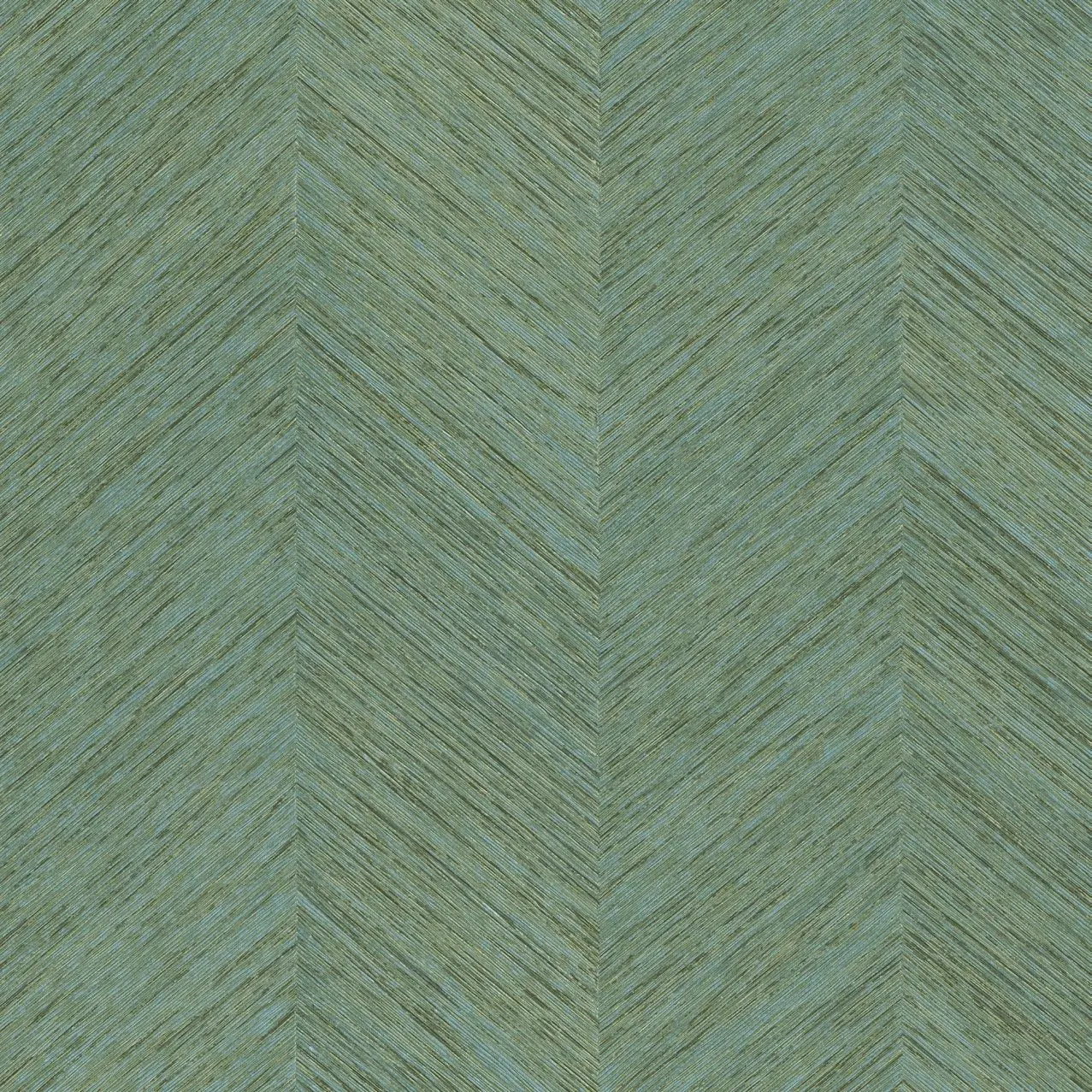 Odessa V-Stripes - Green Wallpaper