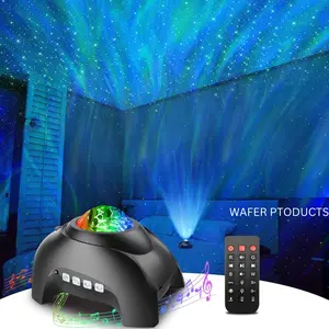 Star Projector, Galaxy Projector for Bedroom, LED Night Light Aurora Projector with Bluetooth Speaker, White Noise, Timer and Remote, Room Decor