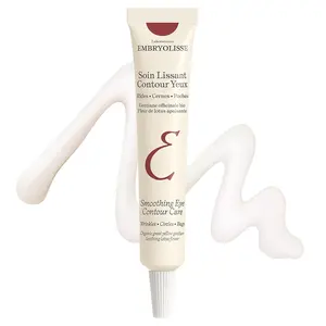 Embryolisse Smoothing Eye Contour Cream, Anti-Aging Eye Treatment for Dark Circles, Puffiness and Fine Lines, Primes for Makeup, Fragrance-Free, 0.50 fl oz