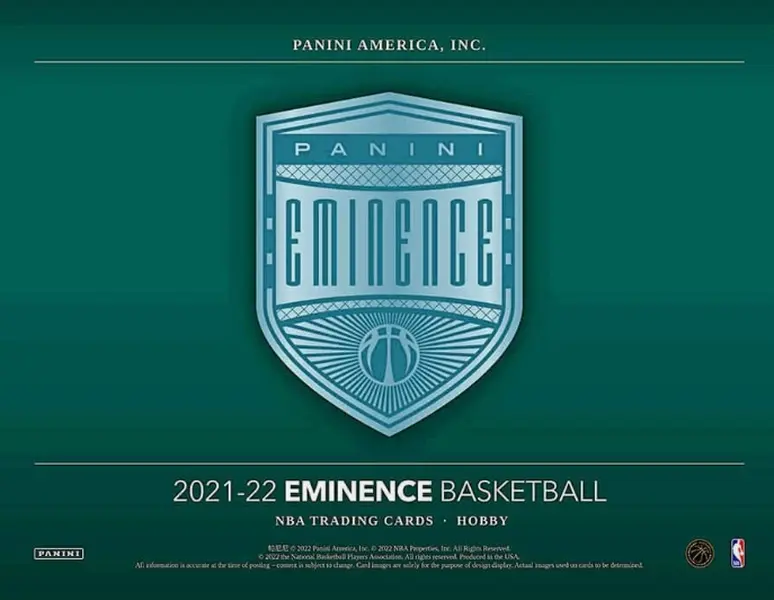 2021-22 Panini Eminence Basketball Hobby Box