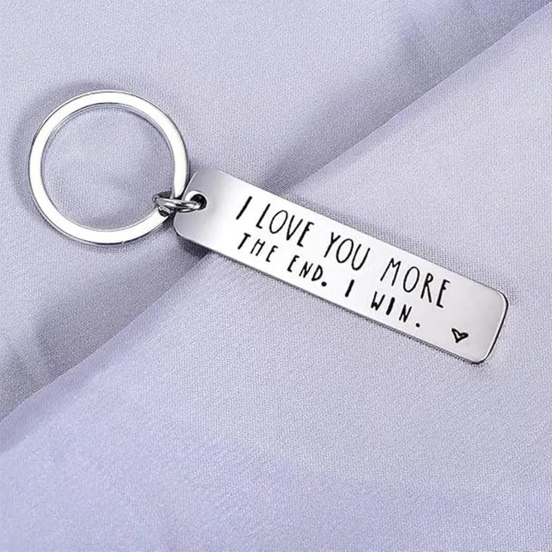 Stainless Steel Bar Shape Keychain, Simple Unisex Metal Pendant for Daily Use, Compact Cute Accessory for Car Keys and Bags, Clean Metal, Keychain For Purse, Split Ring