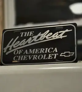 Heartbeat Of America license Plate