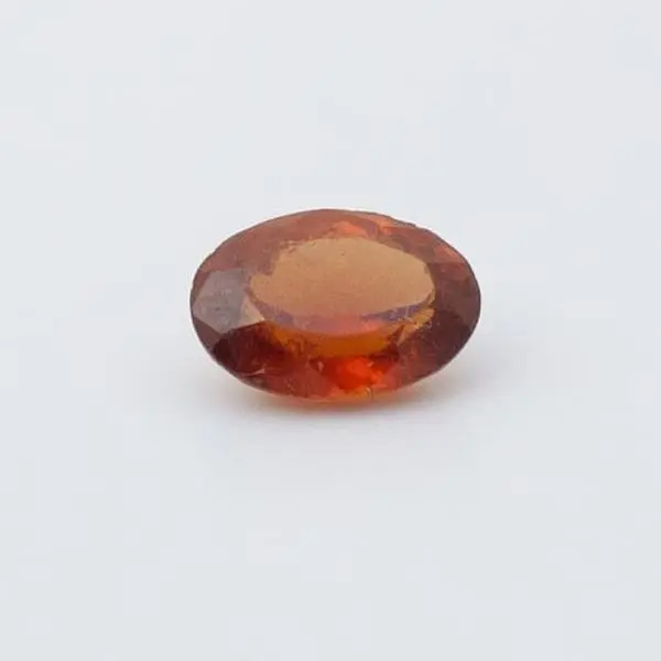 1.3ct Orange Citrine VVS Oval Shape (7.8x5.7x3.8 mm) Unheated gemstone from Sri Lanka