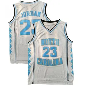 Men's # 23 embroidered basketball jersey Quick Dry Sports Wear, Casual Loose Fit Outdoor Athletic Shirt for All Seasons, Workout Tops breathable polyester, casual & sporty sleeveless carolina