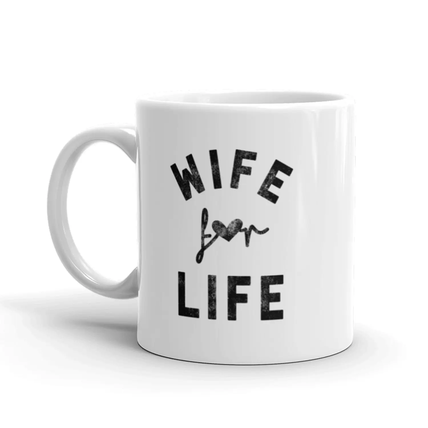 Wife for Life Coffee Mug Cute Relationship Marriage Wedding Ceramic Cup - 11oz Funny Coffee Mugs Ceramic Printed Drinkware Cup