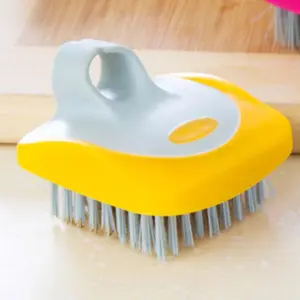1pc, Mini Fruit and Vegetable Cleaning Brush, Kitchen Cleaning Brush, Veggie Supplies Brush, Scrubber, Kitchen Cleaning Tools, Home Cleaning Tool, Household Cleaning Tool