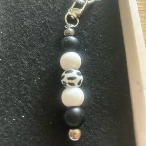 Beaded keychain