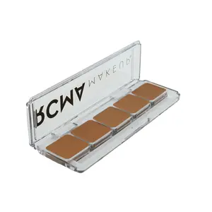 RCMA Five Series Foundation Palette - Highly Pigmented, Full Coverage Cream Makeup