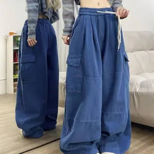 Spring/Summer 2025 New Wide-Leg Jeans – Relaxed Fit, Straight Cut, Loose Work Pants, Confidence-Boosting, Suitable for Couples