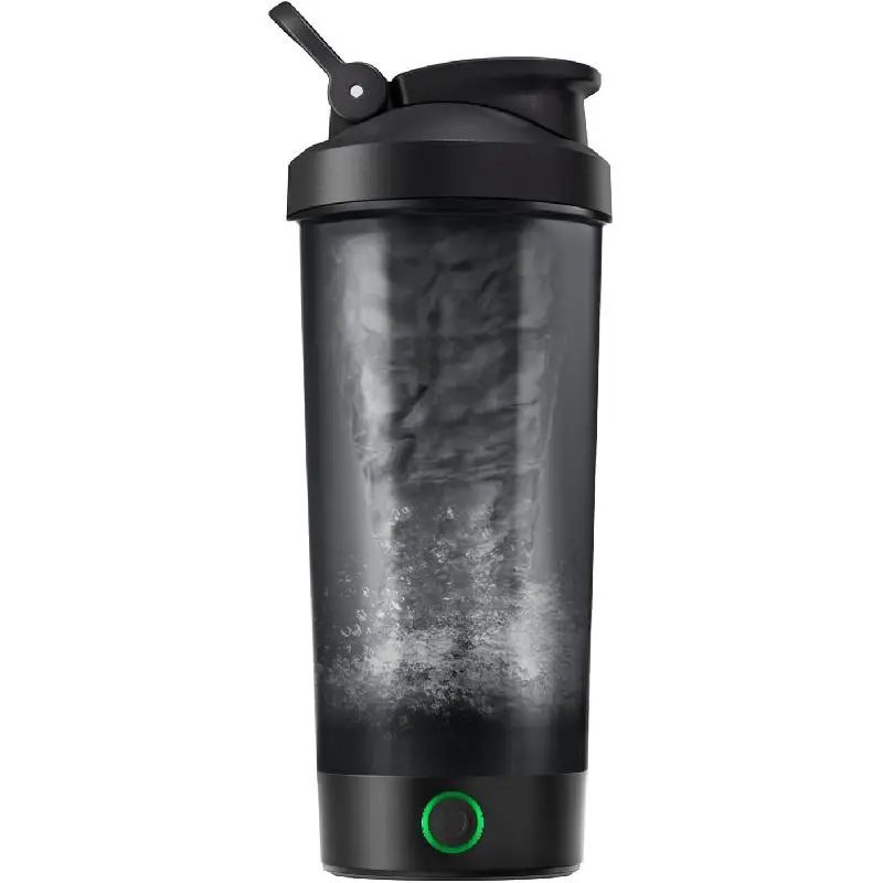 Electric Protein Shaker Bottle, 24 oz USB-C Rechargeable Protein Powder Blender Cup, BPA-Free Leak-Proof Self Mixing Shaker, Quiet Portable Mixer Bottle for Gym, Fitness, Smoothies & Meal Replacement