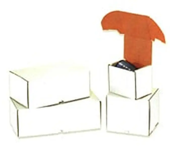 Box Partners MEZ1475 Outside Tuck Corrugated Cardboard Mailers, Oyster White, Doublewall Protection, Front Lock Tabs, 14.50in x 7.25in x 5in, 25-Count Bundle Set, Flat Pack Shippers for Office Stationery, Carton Envelopes & Postal Supplies