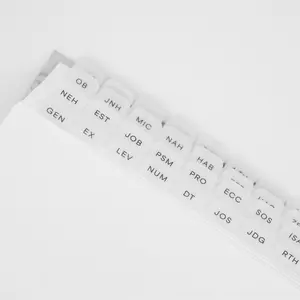 Mini Bible tabs | Cute Vellum Paper Bible Tabs for Men & Women | Journaling Tabs for Bible | Boho Bible Tabs | Mini Bible Book Tabs | Book Navigator - Minimalist Bible tabs | Sticky Bible Tabs