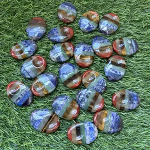 Chakras Worry Stone Crystal 1 Piece Chakras Worry Stone Crystal 1 Piece