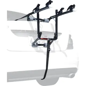 Deluxe 2-Bike Trunk Mount Rack – Foldable Rear Car Bike Carrier 23 x 15 x 4 inches